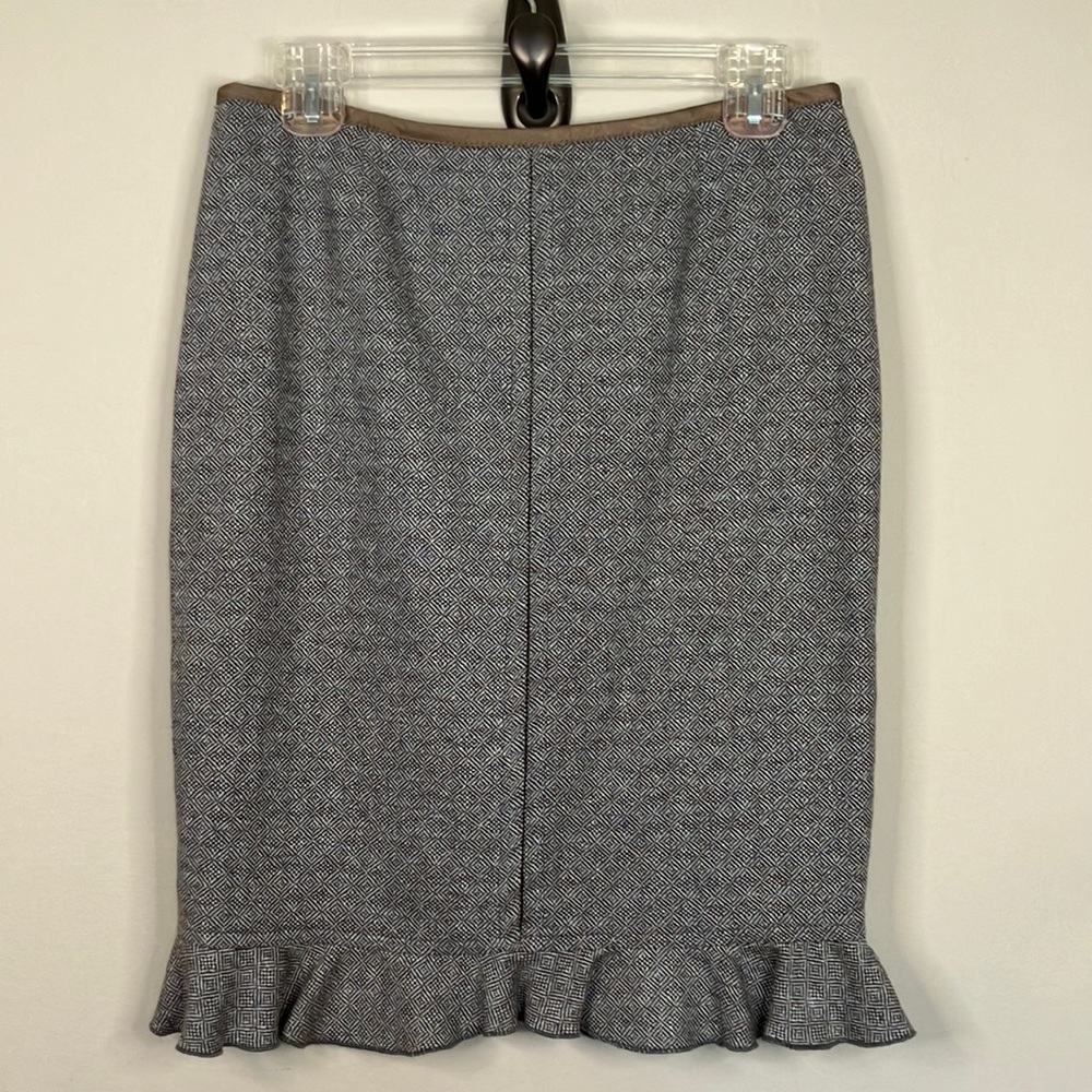 Le Full wool blend skirt